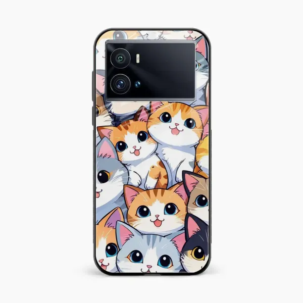 Cute Cat Vivo Iqoo 9 Pro Back Cover