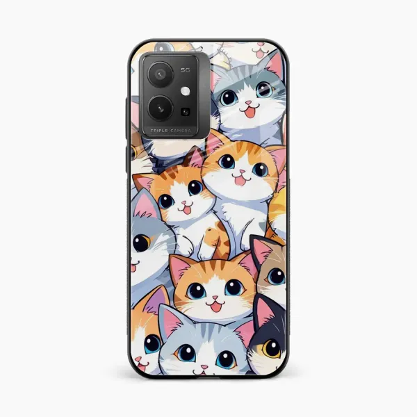 Cute Cat Vivo T1 5G Back Cover