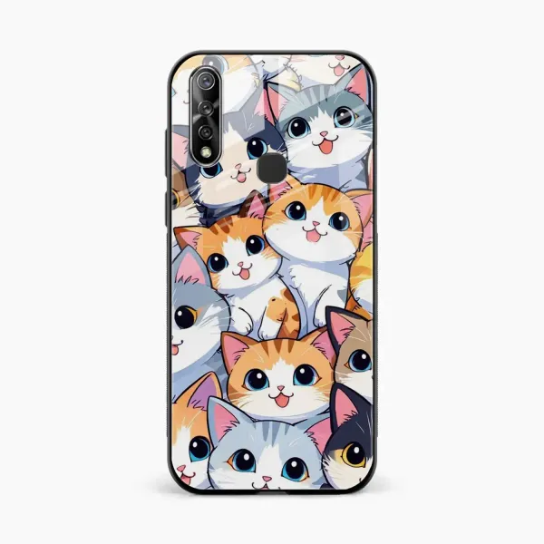 Cute Cat Vivo U20 Back Cover