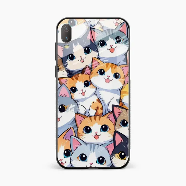 Cute Cat Vivo V11 Back Cover