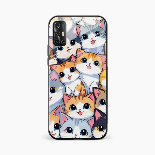 Cute Cat Vivo V17 Back Cover