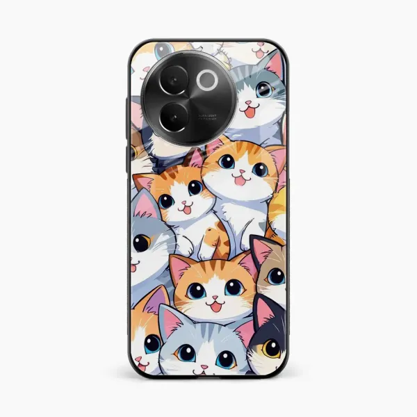 Cute Cat Vivo V30e 5G Back Cover