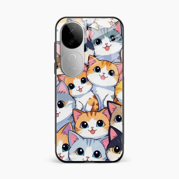 Cute Cat Vivo V40e 5G Back Cover
