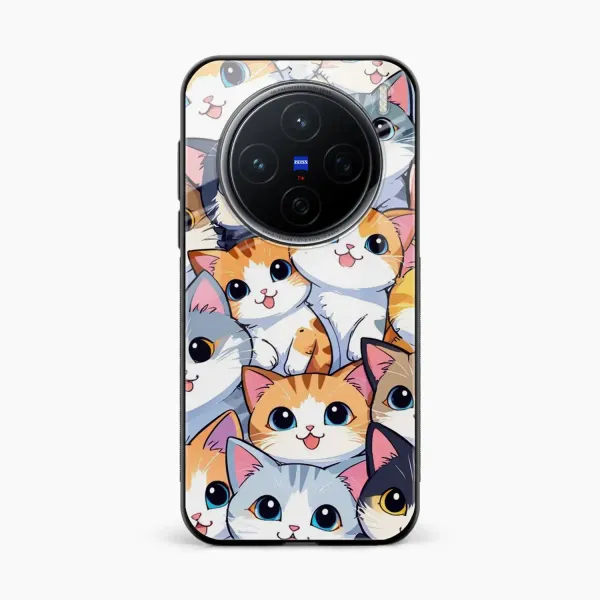 Cute Cat Vivo X200 5G Back Cover