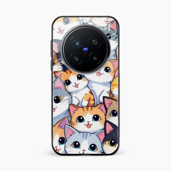 Cute Cat Vivo X200 Pro 5G Back Cover