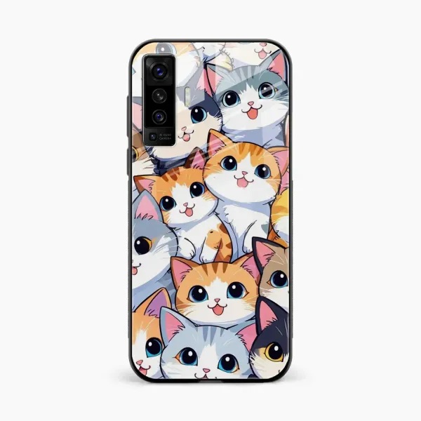 Cute Cat Vivo X50 Back Cover