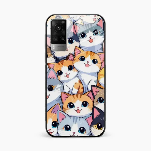 Cute Cat Vivo X60 Pro Back Cover