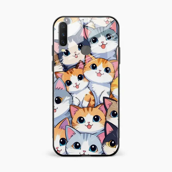 Cute Cat Vivo Y17 Back Cover