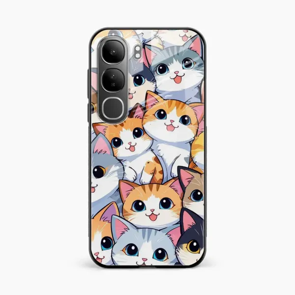 Cute Cat Vivo Y300 5G Back Cover