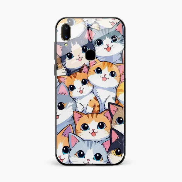 Cute Cat Vivo Y91 Back Cover