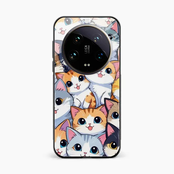Cute Cat Xiaomi 14 Ultra Back Cover