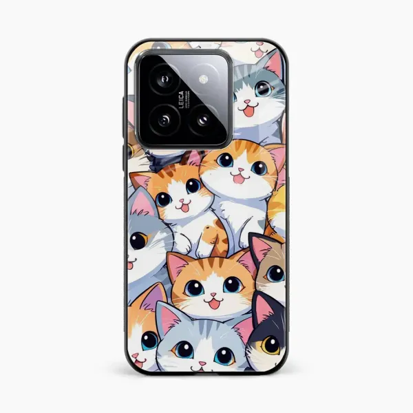 Cute Cat Xiaomi 14 Back Cover