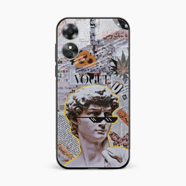 David Oppo A17 Back Cover