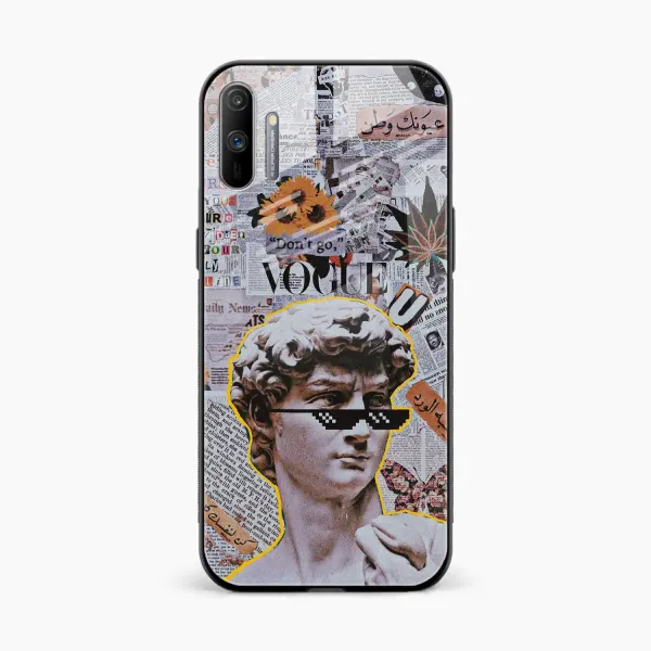 David Realme C3 Back Cover