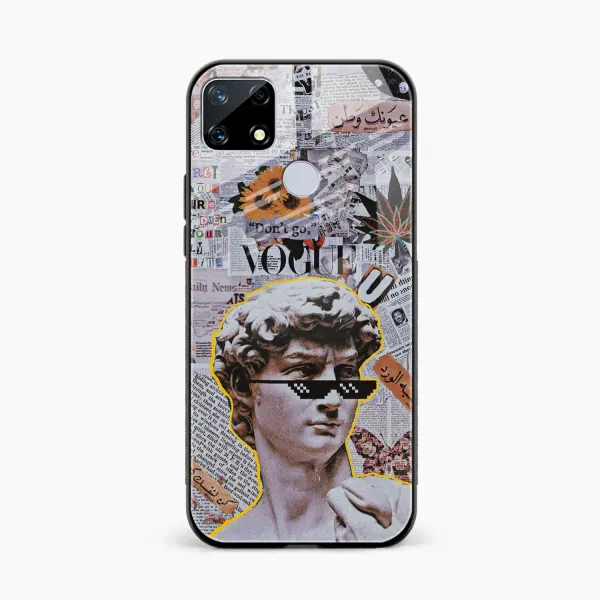 David Realme Narzo 20 Back Cover