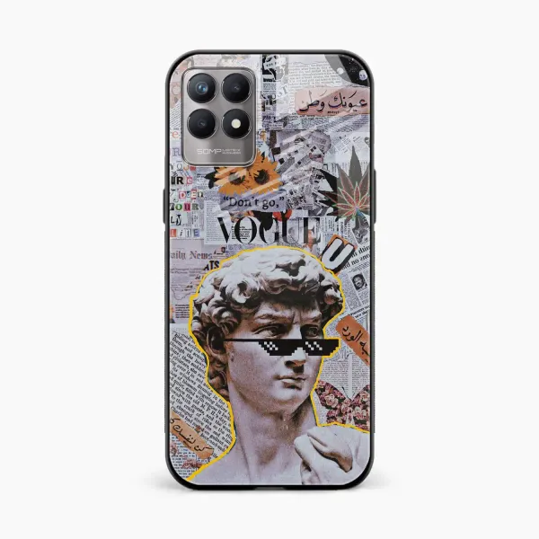 David Realme Narzo 50 Back Cover