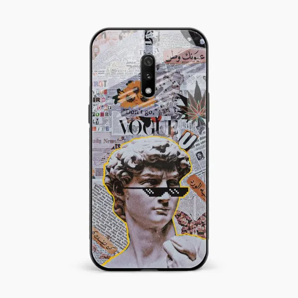 David Realme X Back Cover