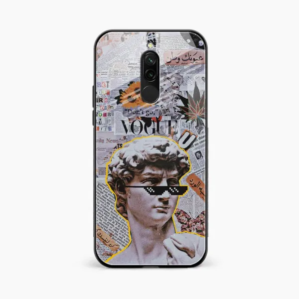 David Redmi 8 Back Cover