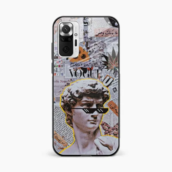 David Redmi Note 10 Pro Max Back Cover