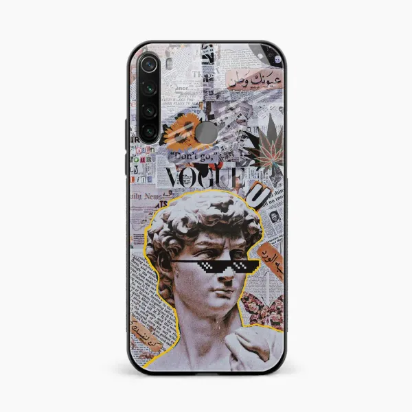 David Redmi Note 8 Back Cover