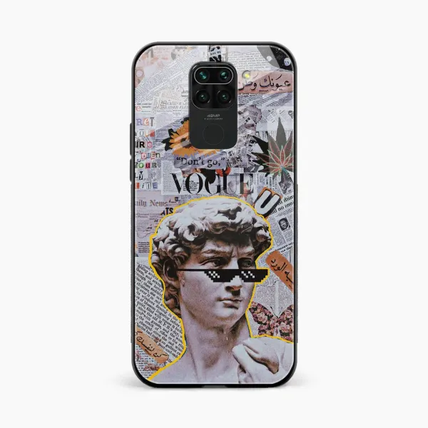 David Redmi Note 9 Back Cover