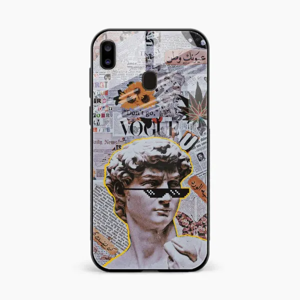 David Samsung A20 Back Cover