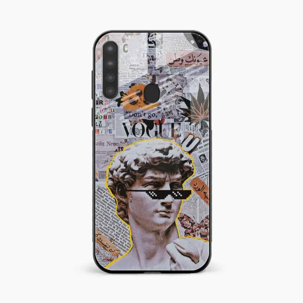 David Samsung A21 Back Cover