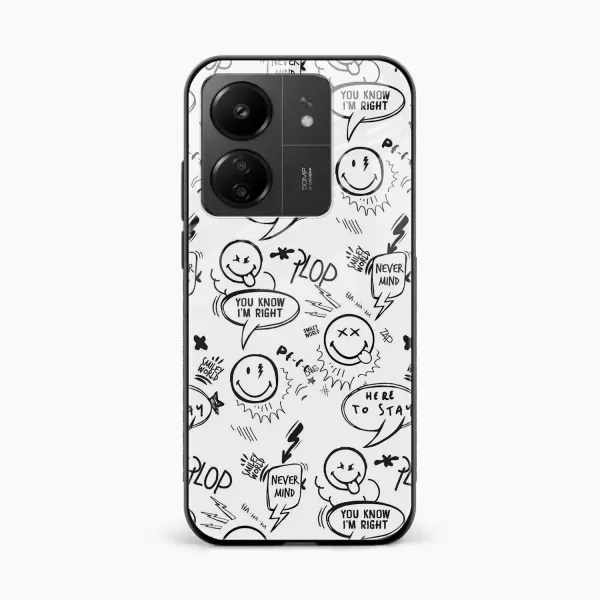 Dynamics Redmi 13c Back Cover