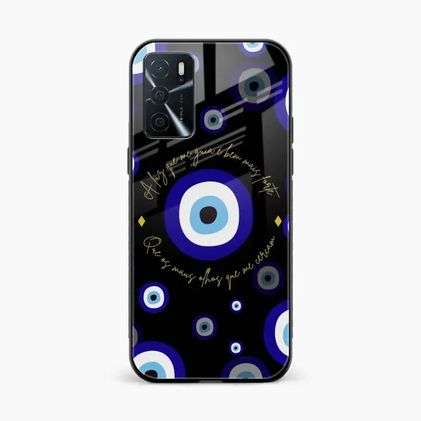 Evil Eye Oppo A16 Back Cover