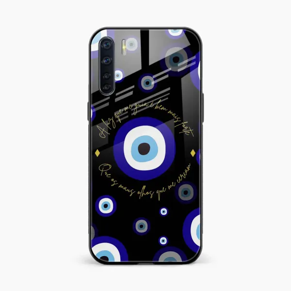 Evil Eye Oppo F15 Back Cover