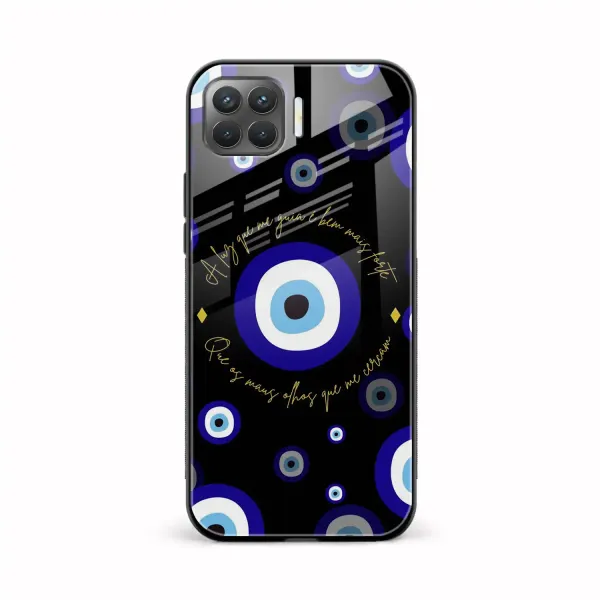Evil Eye Oppo F17 Back Cover
