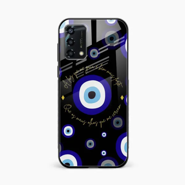 Evil Eye Oppo F19s Back Cover