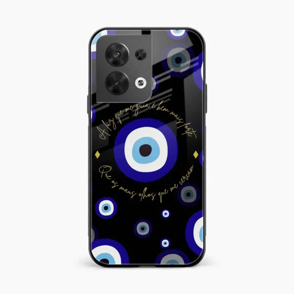 Evil Eye Oppo Reno 8 Back Cover