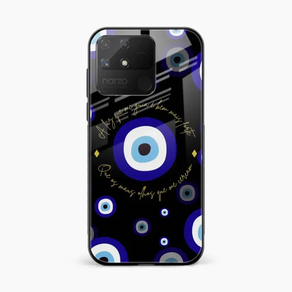 Evil Eye Realme Narzo 50a Back Cover