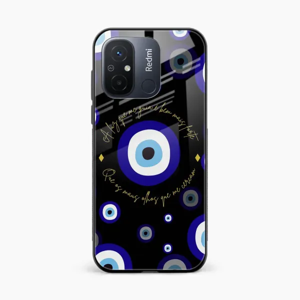 Evil Eye Redmi 12c Back Cover