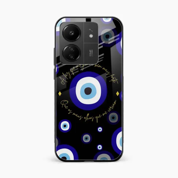 Evil Eye Redmi 13c Back Cover