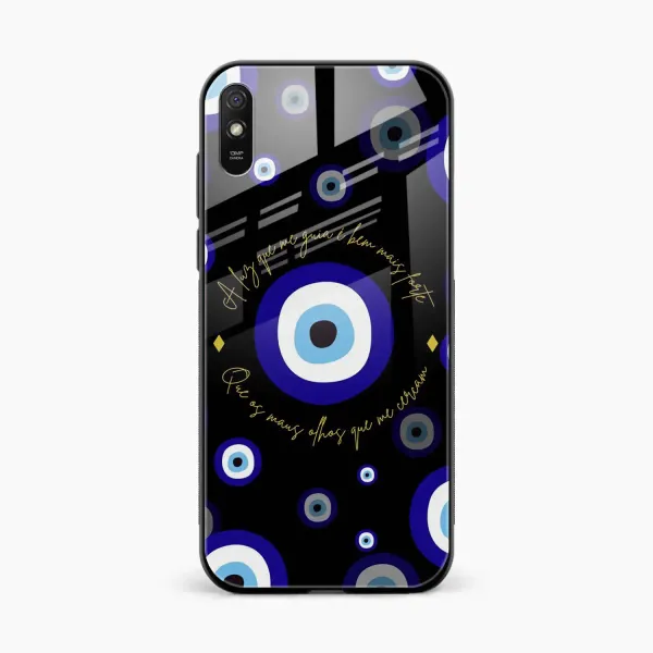 Evil Eye Redmi 9a Back Cover