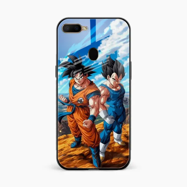 Goku And Vegeta Oppo A7 Back Cover