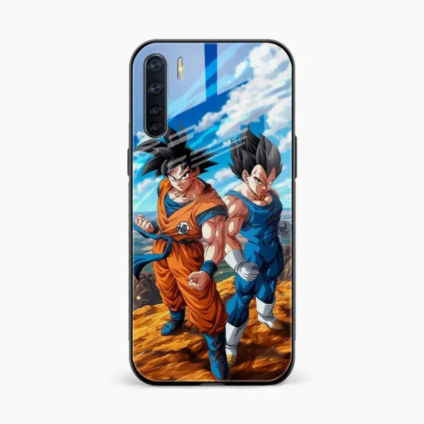 Goku And Vegeta Oppo F15 Back Cover