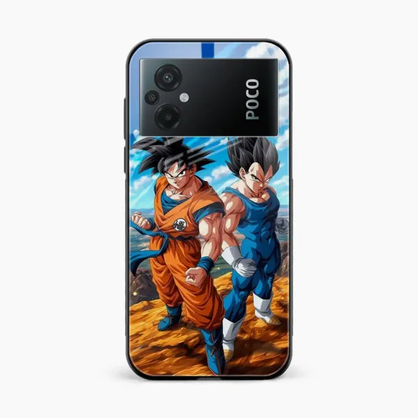 Goku And Vegeta Poco M5 Back Cover