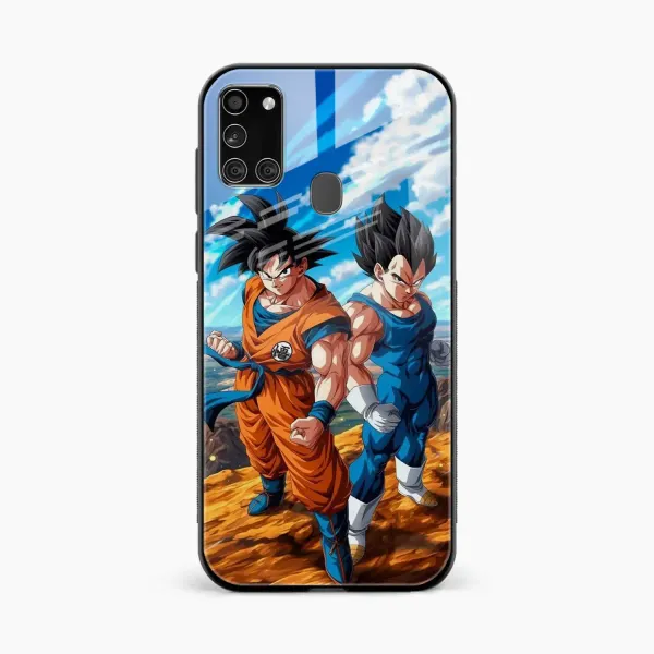 Goku And Vegeta Samsung A21s Back Cover