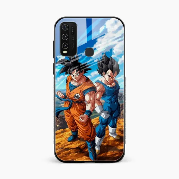 Goku And Vegeta Vivo Y30 Back Cover