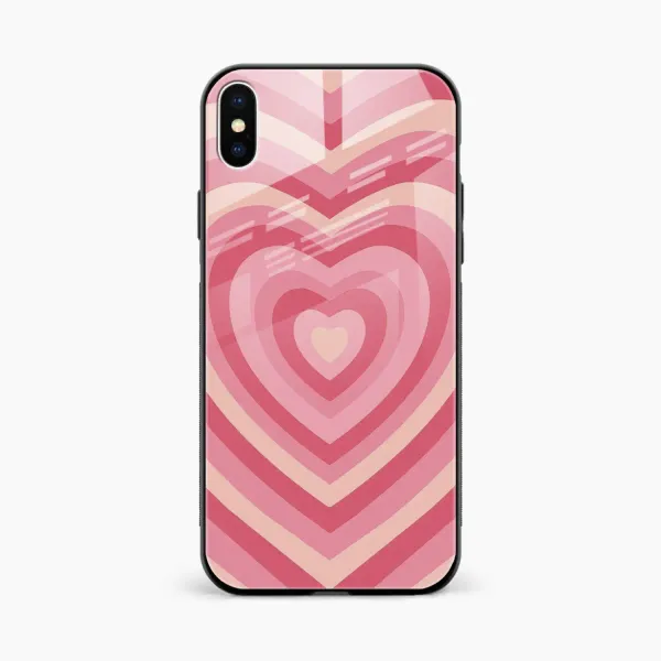 Heart iPhone X Back Cover