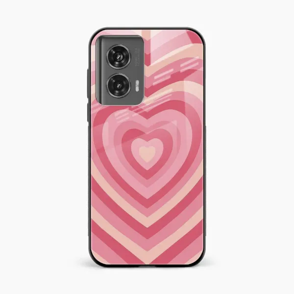 Heart Motorola Edge 50 Fusion 5G Back Cover
