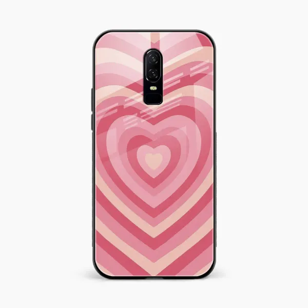 Heart OnePlus 6 Back Cover