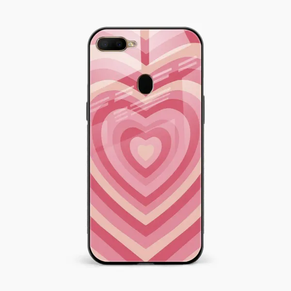 Heart Oppo A12 Back Cover