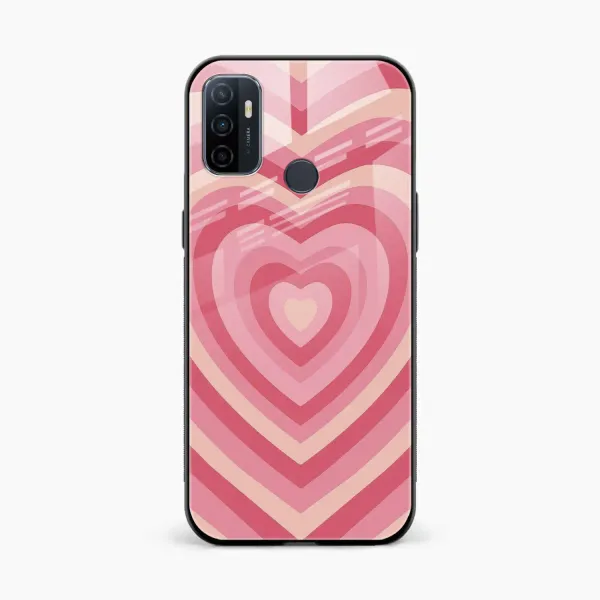 Heart Oppo A53s 4G Back Cover