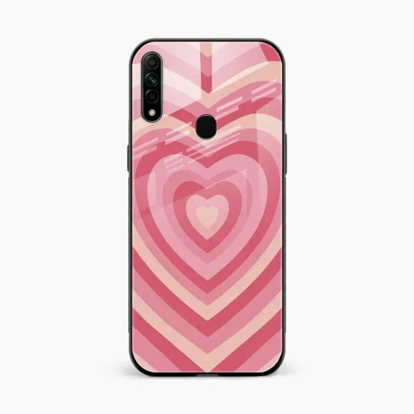 Heart Oppo A8 Back Cover