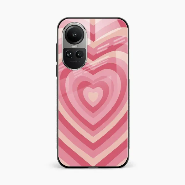 Heart Oppo Reno 10 Back Cover
