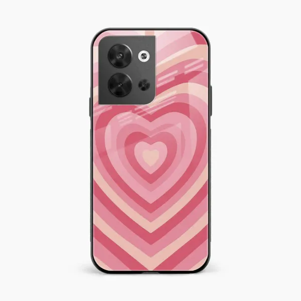 Heart Oppo Reno 9 Back Cover